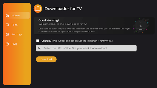 Install Downloader for TV app