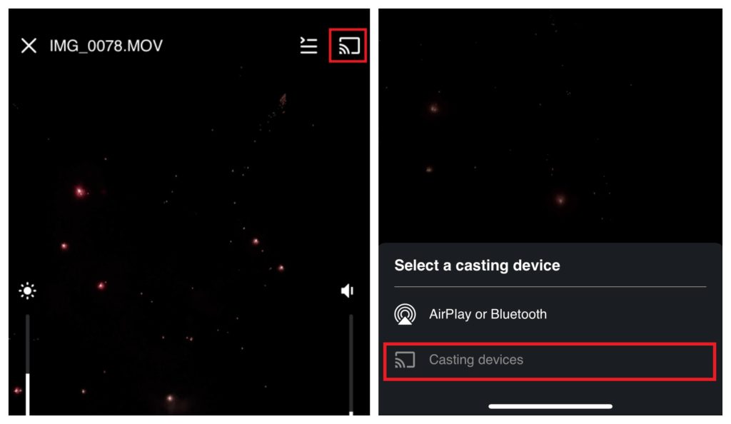 Choose Casting devices