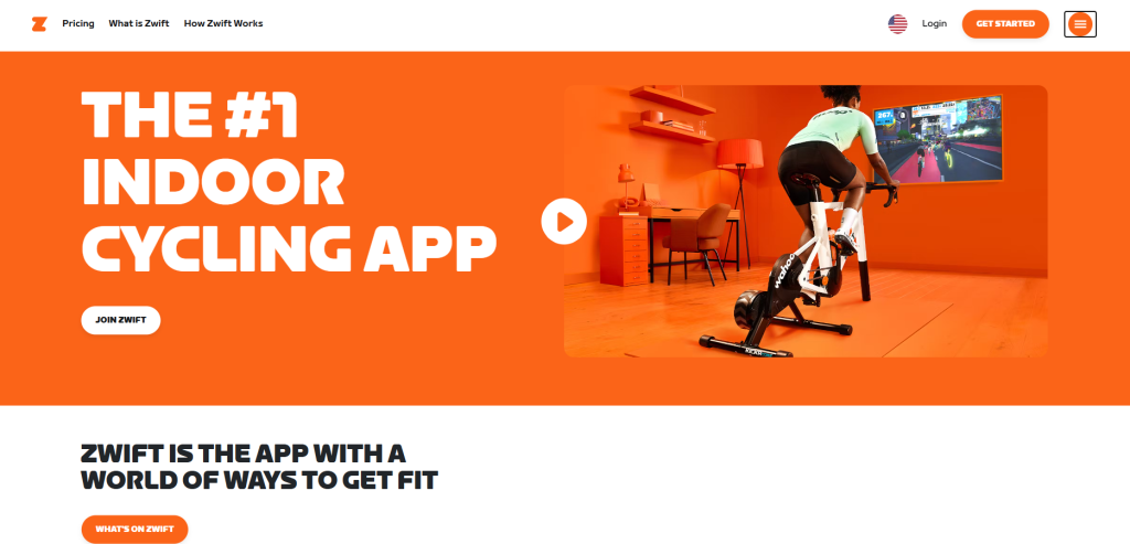 Visit Zwift website 