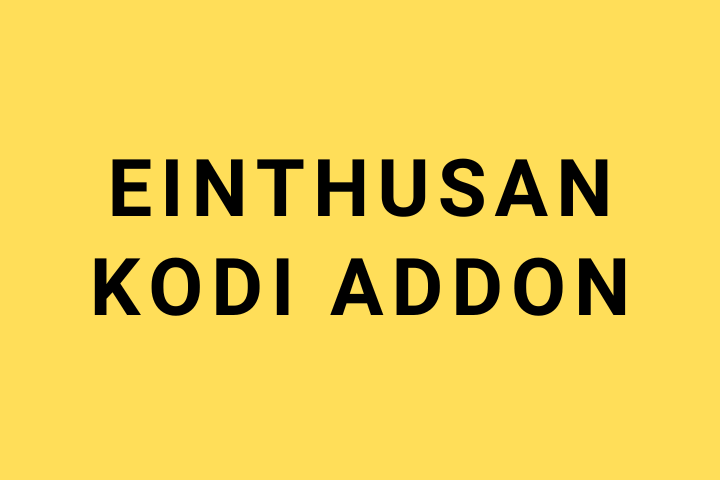 Einthusan Kodi Addon