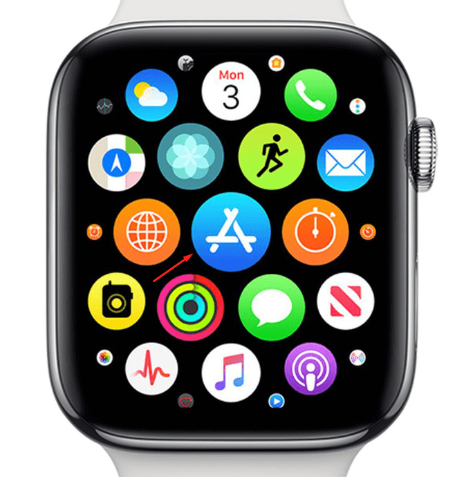 Open the App Store to Access Amazon Music on Apple Watch